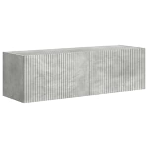 Sada televizního nástěnného kabinetu 6 pcs Betonově šedá - obrázek 5