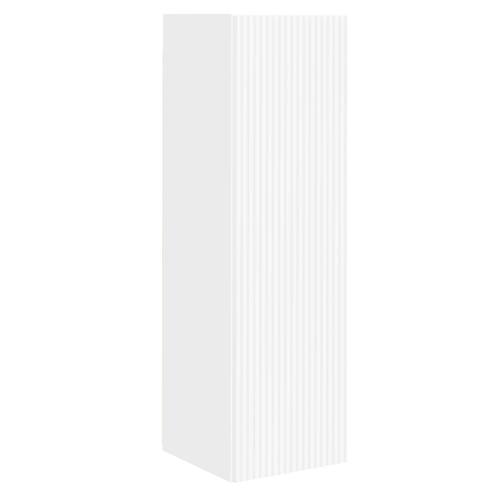 Telerikapi komplekt Seinale kinnitatav 4 pcs Valge Tehispuit 121 Kõik vajalik sinu aeda ja koju! Telerikapi komplekt Seinale kinnitatav 4 pcs Valge Tehispuit - Image 6