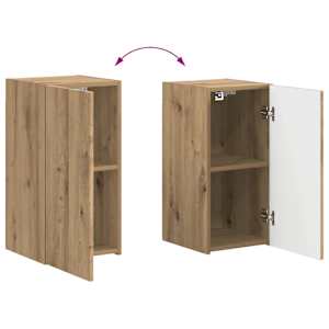 Sestava TV skříněk 4 pcs Artisanový dub kompozitní dřevo - obrázek 13