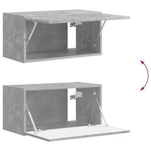 Sestava TV skříněk 4 pcs Betonově šedá kompozitní dřevo - obrázek 13