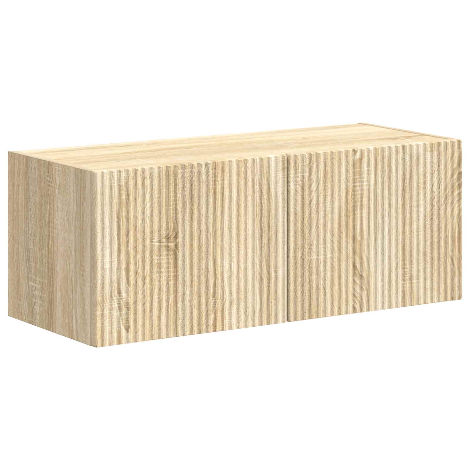 Komplet TV omaric 4 pcs Sonoma hrast Konstruiran les - slika 5