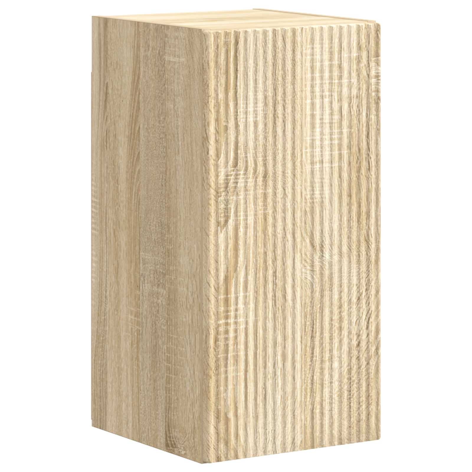 Komplet TV omaric 4 pcs Sonoma hrast Konstruiran les - slika 7