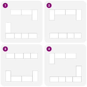 Sestava TV skříněk Nástěnný 4 pcs Kouřový dub kompozitní dřevo - obrázek 16