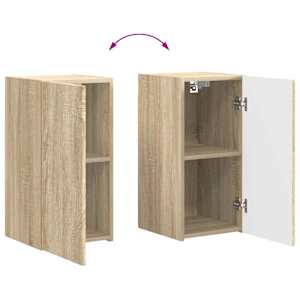 Sestava TV skříněk Nástěnný 5 pcs Sonoma dub kompozitní dřevo - obrázek 14
