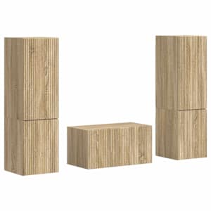 Sestava TV skříněk 5 pcs Sonoma dub kompozitní dřevo - obrázek 2