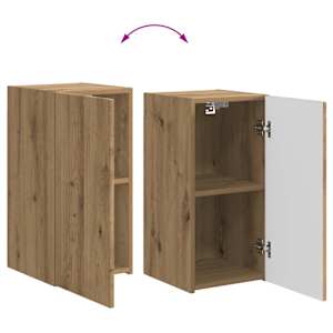 Sestava TV skříněk 5 pcs Artisanový dub kompozitní dřevo - obrázek 12
