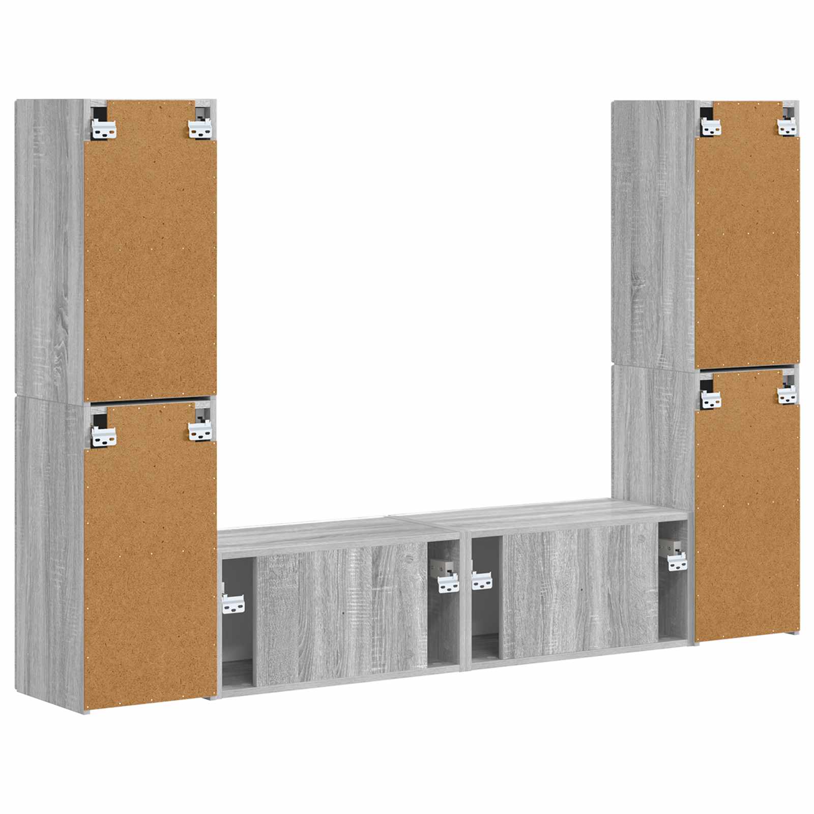 Telerikapi komplekt 6 pcs Hall Sonoma Tehispuit 31 Kõik vajalik sinu aeda ja koju! Telerikapi komplekt 6 pcs Hall Sonoma Tehispuit - Image 8