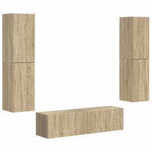Sestava TV skříněk 6 pcs Sonoma dub kompozitní dřevo - obrázek 2