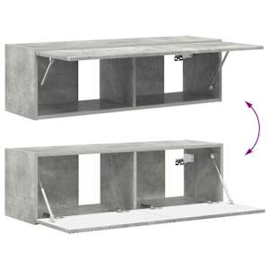 Televizní skříň 8 pcs Betonově šedá - obrázek 11
