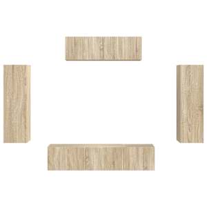 Televizní skříň 5 pcs Sonoma dub - obrázek 8