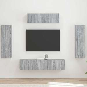 TV omarica 5 pcs Siva Sonoma