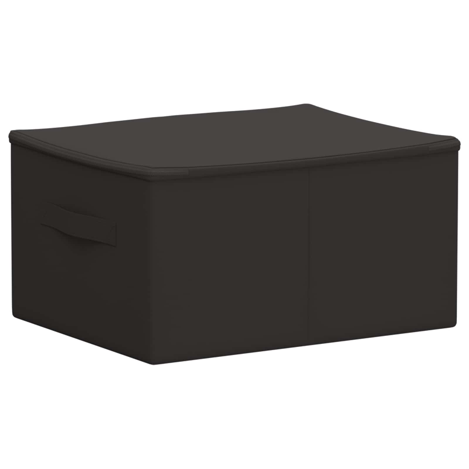 Opbergbox 24 pcs Antracietkleurig 50 x 30 x 25 cm Nonwoven stof image 6