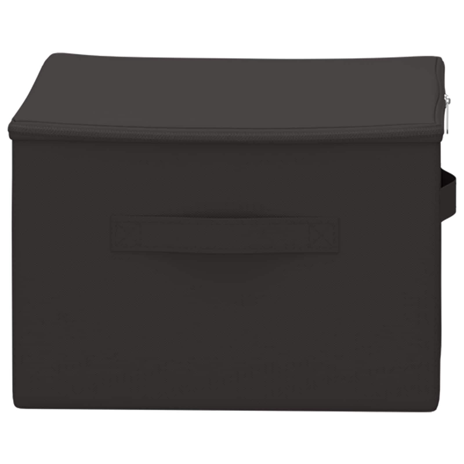 Opbergbox 24 pcs Antracietkleurig 50 x 30 x 25 cm Nonwoven stof image 5
