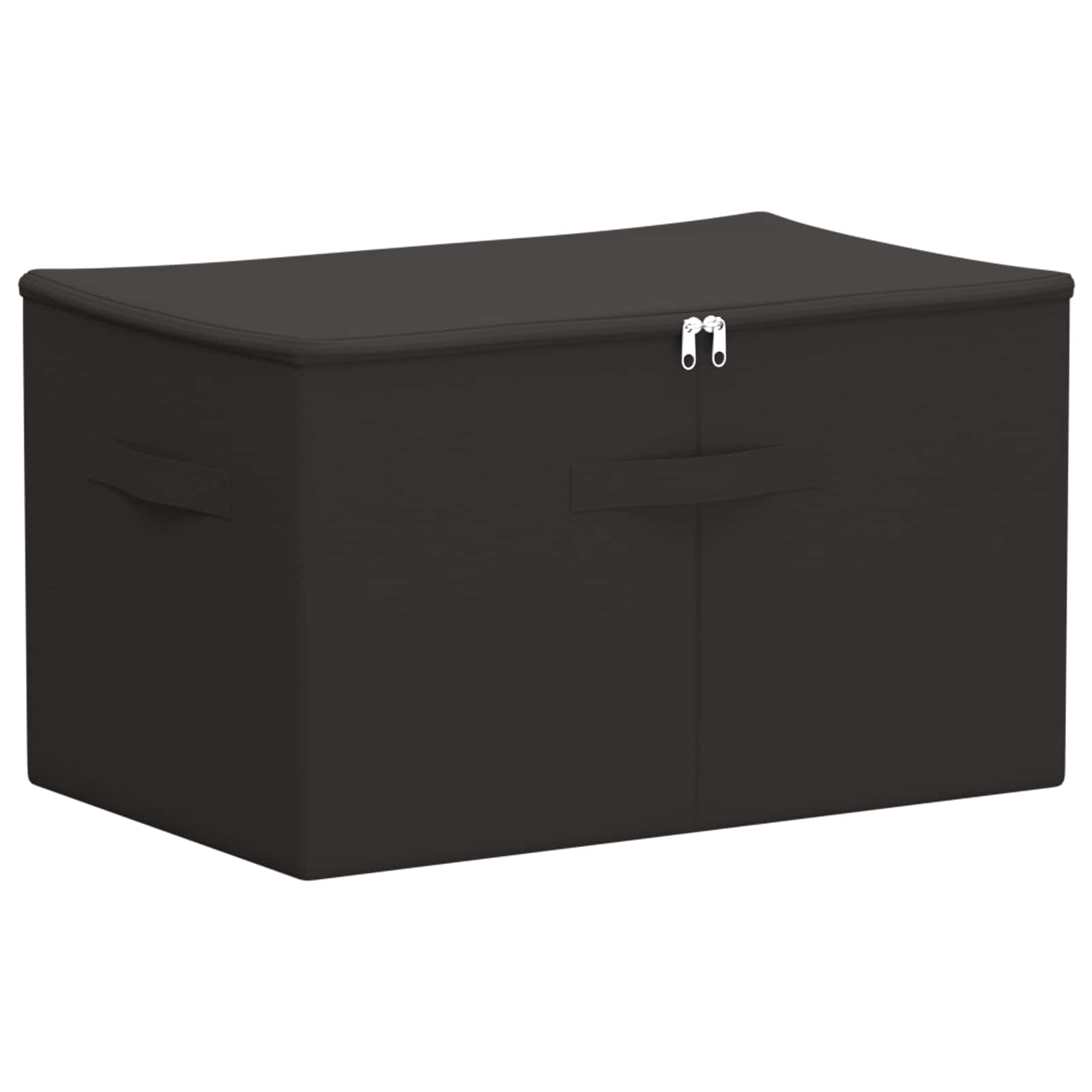 Opbergbox Antracietkleurig 60 x 43 x 35 cm Nonwoven stof image 2