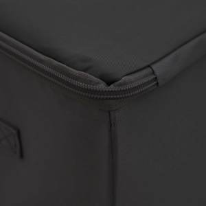 Úložná krabice 2 pcs Antracitová 60 x 43 x 35 cm netkaný textil - obrázek 8