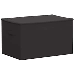 Úložná krabice 2 pcs Antracitová 60 x 43 x 35 cm netkaný textil - obrázek 6
