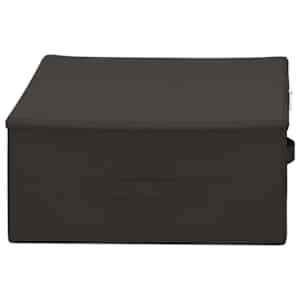 Úložná krabice 24 pcs Antracitová 70 x 40 x 18 cm - obrázek 5