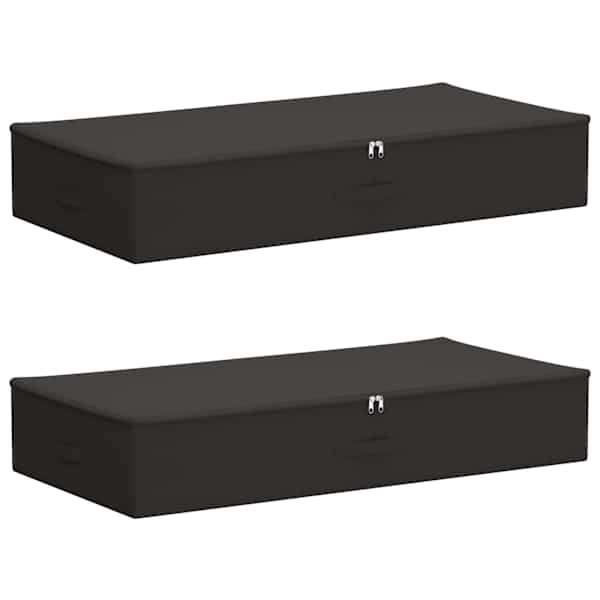 vidaXL Salvestuskarp 2 tk Mittekootud kangas 90 x 48 x 15 cm 64,8 L