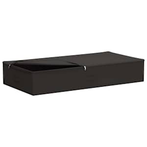Úložná krabice 2 pcs Antracitová 90 x 48 x 15 cm netkaný textil - obrázek 3