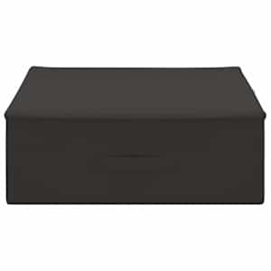 Úložná krabice 2 pcs Antracitová 90 x 48 x 15 cm netkaný textil - obrázek 5