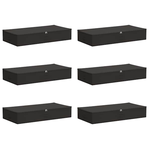 vidaXL Salvestuskarp 6 tk Mittekootud kangas 90 x 48 x 15 cm 64,8 L