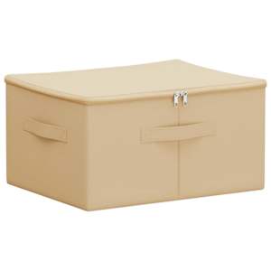 vidaXL Salvestuskarp Mittekootud kangas 43 x 34 x 23 cm 33,6 L