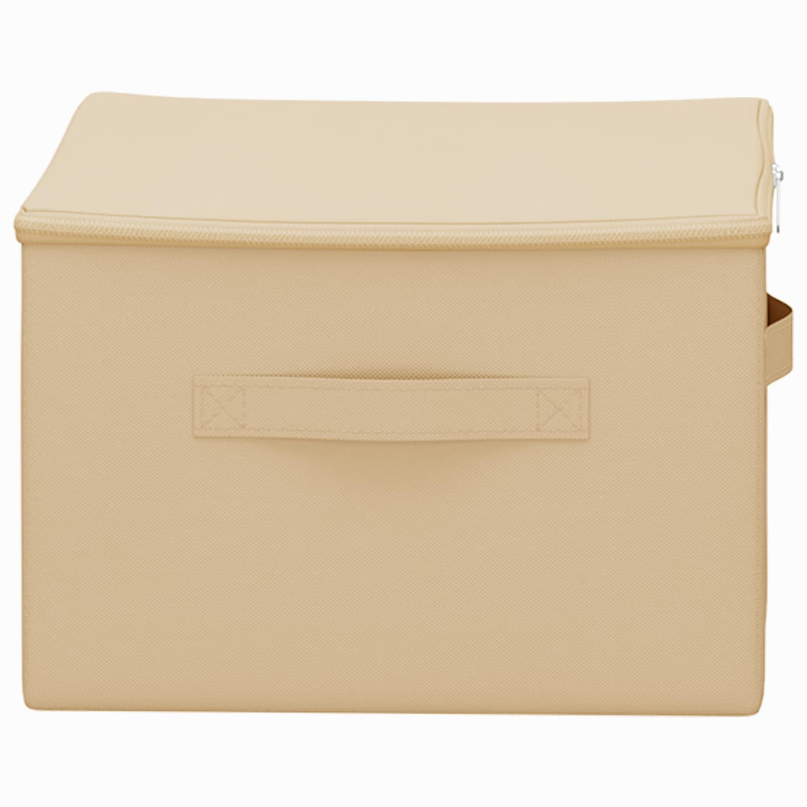 Opbergbox 6 pcs Crèmekleurig 50 x 30 x 25 cm Nonwoven stof image 5