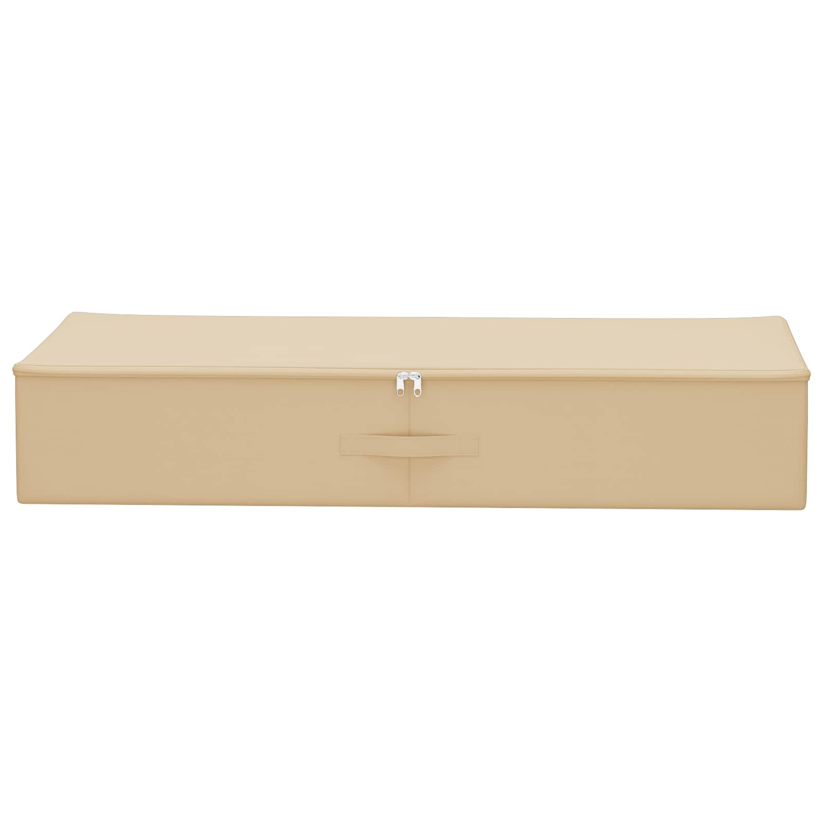 Opbergbox Crèmekleurig 100 x 50 x 18 cm Nonwoven stof image 4
