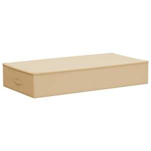 Úložná krabice 2 pcs Krémová 100 x 50 x 18 cm netkaný textil - obrázek 6