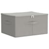 vidaXL Salvestuskarp Mittekootud kangas 43 x 34 x 23 cm 33,6 L Hall