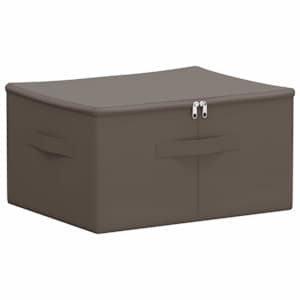 vidaXL Salvestuskarp Mittekootud kangas 43 x 34 x 23 cm 33,6 L Hall