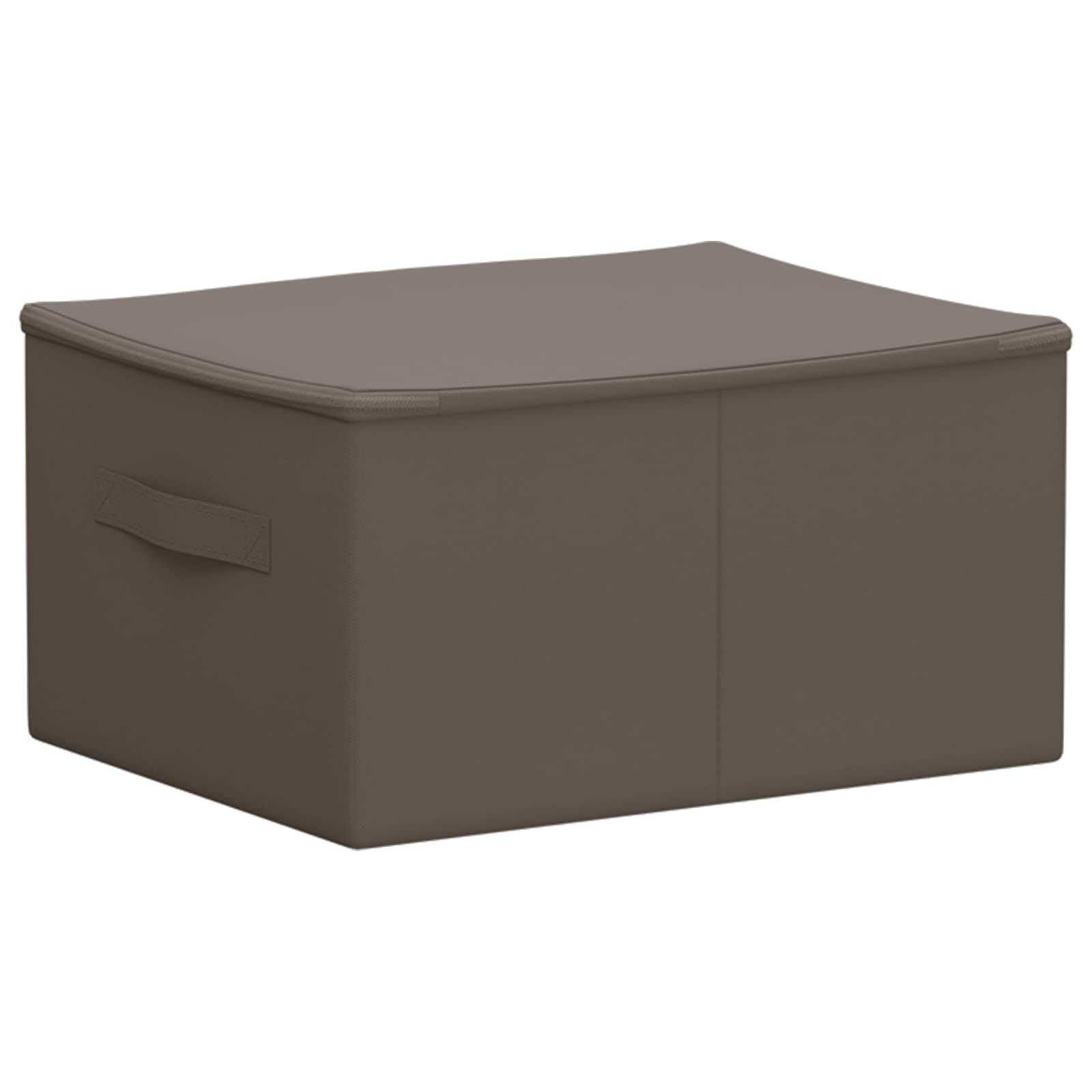 Opbergbox 6 pcs Grijs 43 x 34 x 23 cm Nonwoven stof image 6
