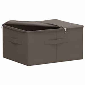 Úložná krabice 24 pcs Šedá 50 x 30 x 25 cm netkaný textil - obrázek 3
