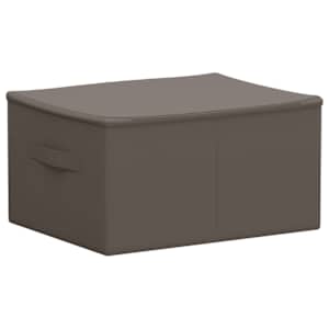 Úložná krabice 24 pcs Šedá 50 x 30 x 25 cm netkaný textil - obrázek 6
