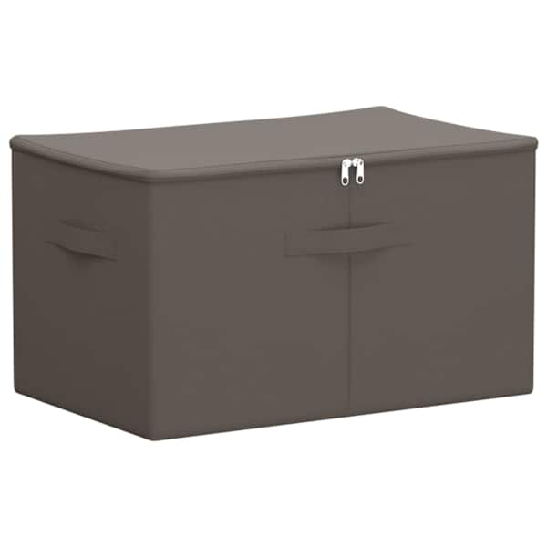 vidaXL Salvestuskarp Mittekootud kangas 55 x 35 x 32 cm 61,6 L Hall