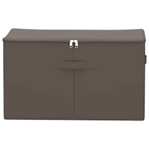 Úložná krabice 2 pcs Šedá 60 x 43 x 35 cm netkaný textil - obrázek 4