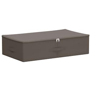 Úložná krabice 24 pcs Šedá 70 x 40 x 18 cm netkaný textil - obrázek 2