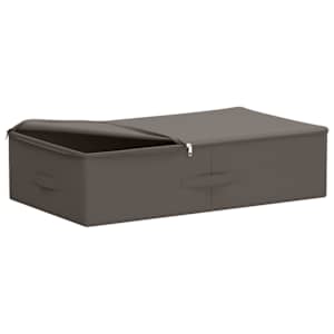 Úložná krabice 24 pcs Šedá 70 x 40 x 18 cm netkaný textil - obrázek 3