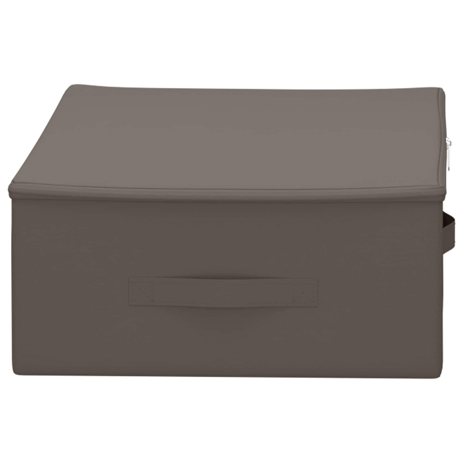 Opbergbox 24 pcs Grijs 70 x 40 x 18 cm Nonwoven stof image 5