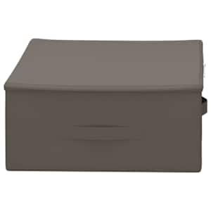 Úložná krabice 24 pcs Šedá 70 x 40 x 18 cm netkaný textil - obrázek 5