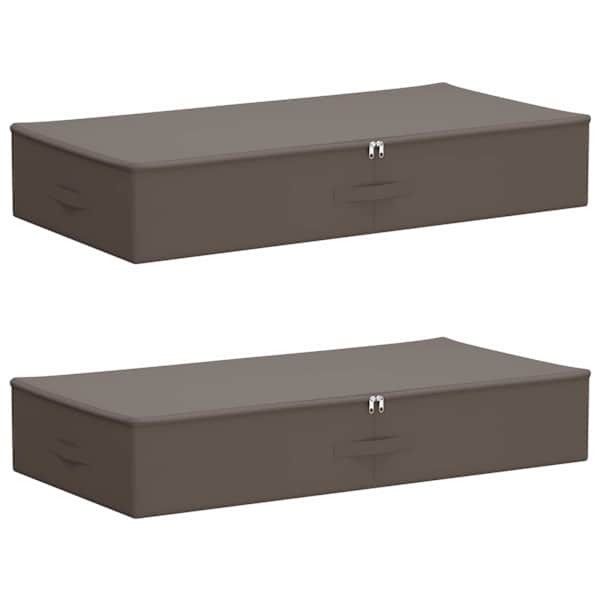 vidaXL Salvestuskarp 2 tk Mittekootud kangas 90 x 48 x 15 cm 64,8 L