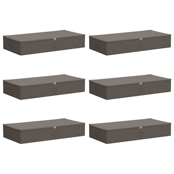 vidaXL Salvestuskarp 6 tk Mittekootud kangas 90 x 48 x 15 cm 64,8 L