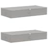 vidaXL Salvestuskarp 2 tk Mittekootud kangas 100 x 50 x 18 cm 90 l