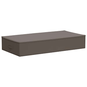 Úložná krabice 2 pcs Šedá 100 x 50 x 18 cm netkaný textil - obrázek 6