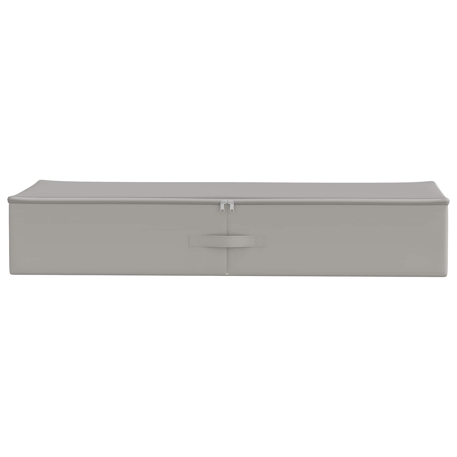 vidaXL Opbergbox 2 st Nonwoven stof 100 x 50 x 18 cm 90 l Grijs, foto 4