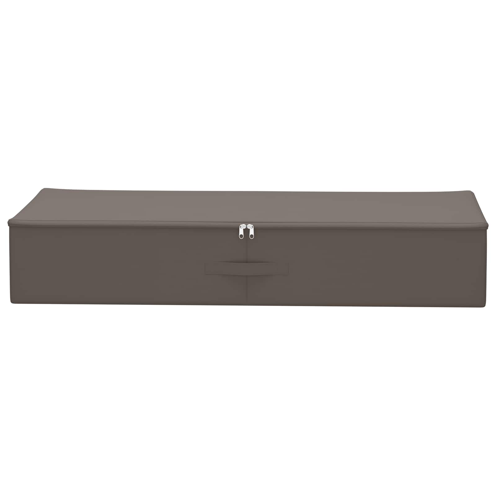 Opbergbox 6 pcs Grijs 100 x 50 x 18 cm Nonwoven stof image 4