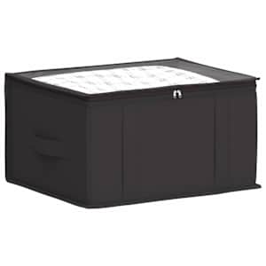 Úložná krabice s průhledným horním oknem 2 pcs Antracitová - obrázek 3