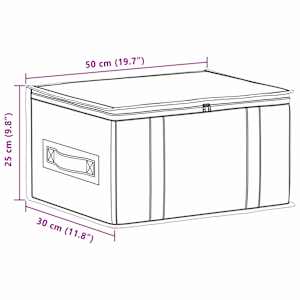 Úložná krabice s průhledným horním oknem 2 pcs Antracitová - obrázek 12