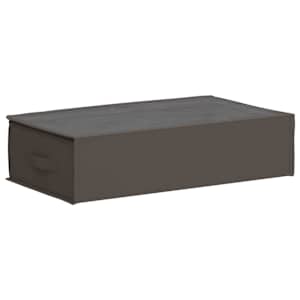 Úložná krabice s průhledným horním oknem 2 pcs Šedá - obrázek 7
