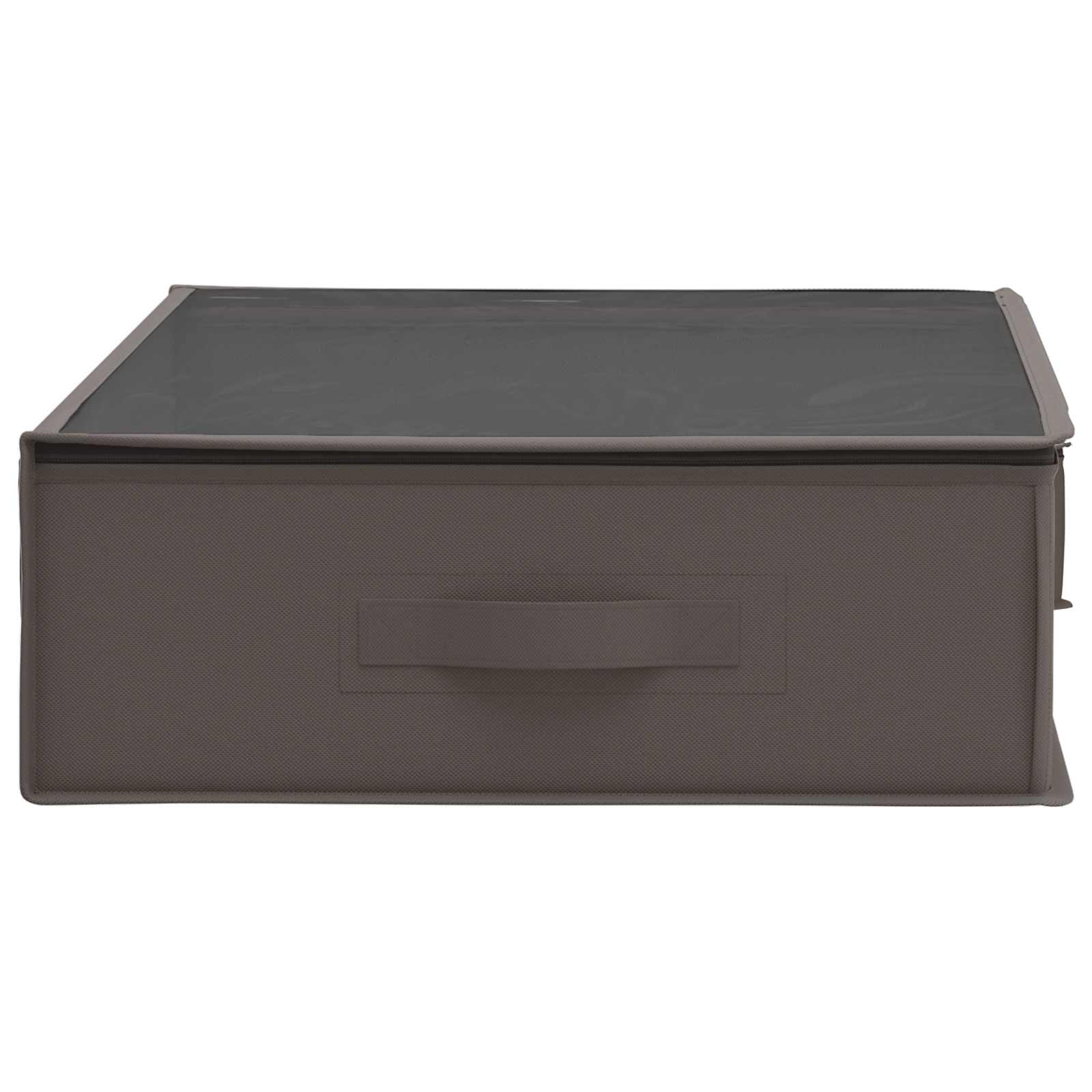 Opbergdoos met transparant bovenraam Grijs 90 x 48 x 15 cm image 6